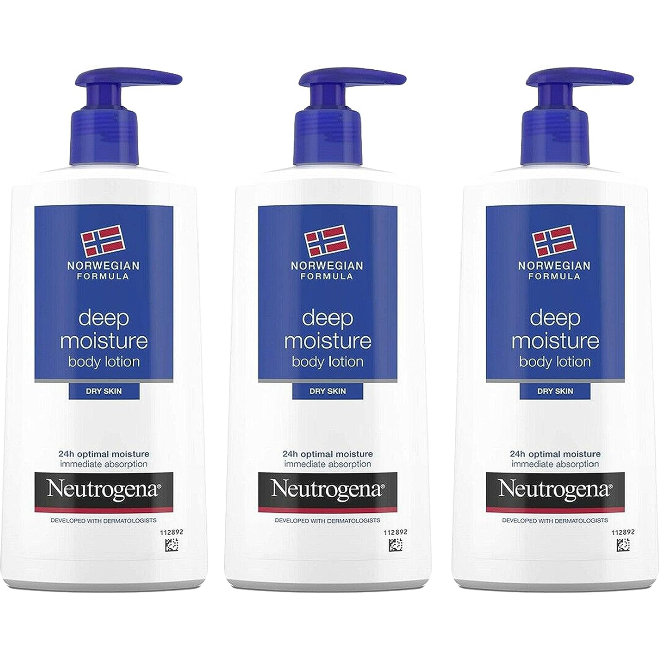 Neutrogena Deep Moisture Body Lotion for Dry SkinNorwegian Formula 400 ml